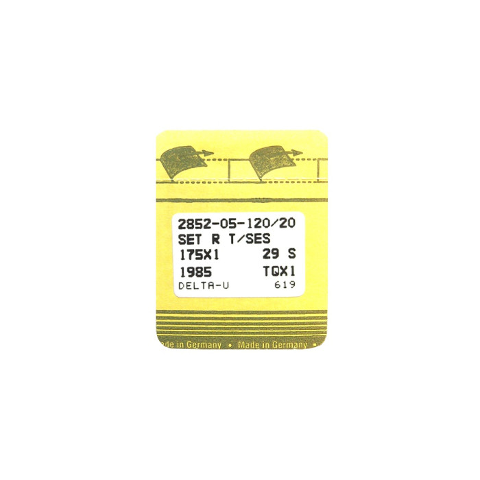 175x1 SET R T / SES SINGER NEEDLES #120 (PACK OF 10)