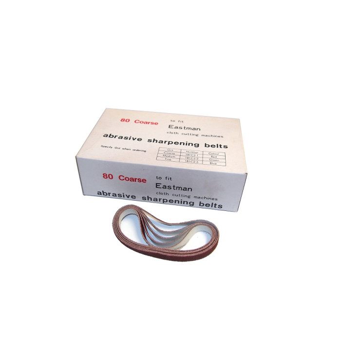 181C21 EASTMAN ABRASIVE BELTS, COARSE 80, GENERIC (box of 80