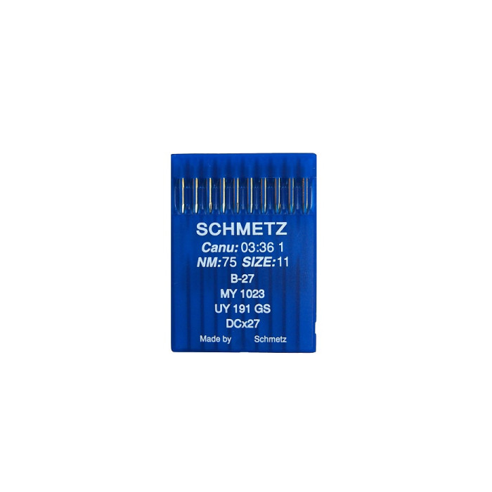 B-27 SCHMETZ NEEDLES #75 (PACK OF 10)