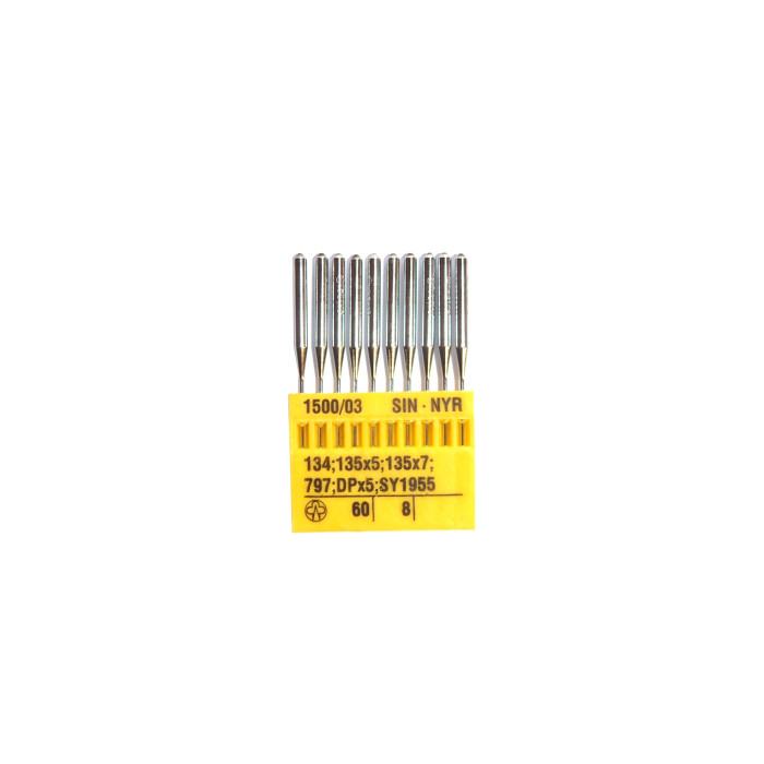 Ball Point Industrial sewing machine needle DPx5, 135x5,135x7, 134R, 1955 -  Pack or 10