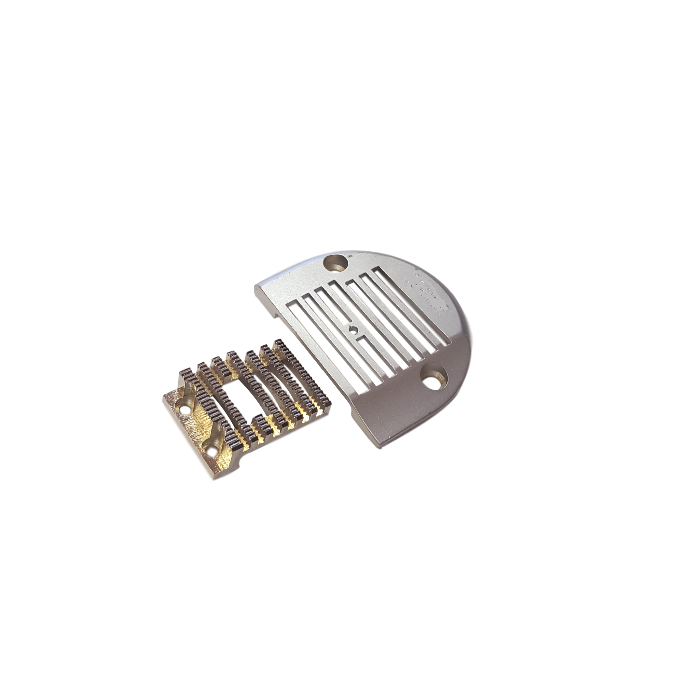 KH7NP+KH7FD UNIVERSAL 7-ROW THROAT PLATE AND FEEDER SET  