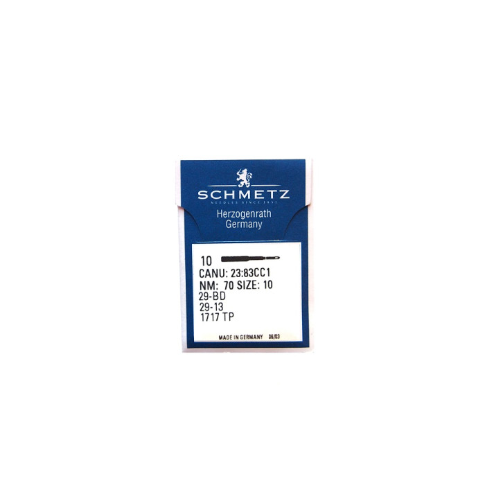 29-BD SCHMETZ NEEDLES #70 (PACK OF 10)