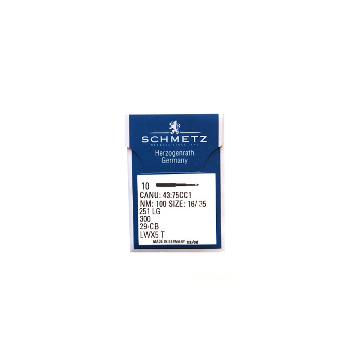 251 LG SCHMETZ NEEDLES #100 (PACK OF 10)
