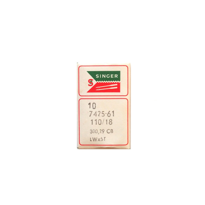 LWx5T SINGER NEEDLES #110 (PACK OF 100)