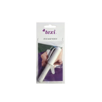 TEXI 4040 CHALK PEN WITH APPLICATOR, WHITE 