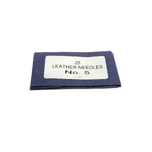 763-5 LEATHER NEEDLES #5 (pack of 25)