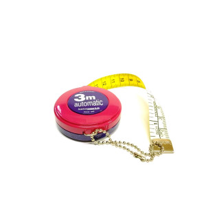 3 M / 120" HOBBY TAPE MEASURE WITH CHAIN 83503