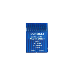 B-27 SCHMETZ NEEDLES #60 (PACK OF 10)