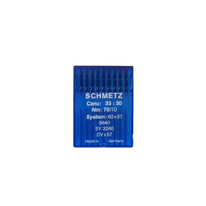 62x57 SCHMETZ NEEDLES, ASSORTED #70/90/120 SET (PACK OF 290)