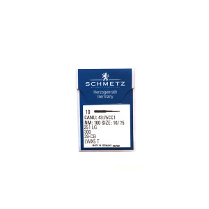 251 LG SCHMETZ NEEDLES #100 (PACK OF 10)