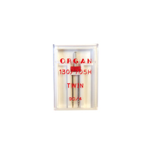 TWIN "130/705H" ORGAN NEEDLE #90/4.0 (PACK OF 1)